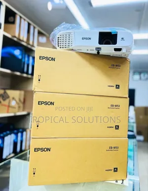 Epson Eb-W53 Projector 3lcd Technology Wxga 4000lumens