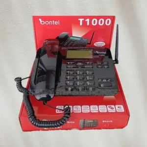 Dual Sim Bontel T1000 Desktop GSM Deskphone With Call Functions