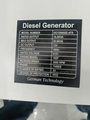 Pulsar 20kva Diesel Silent Generator