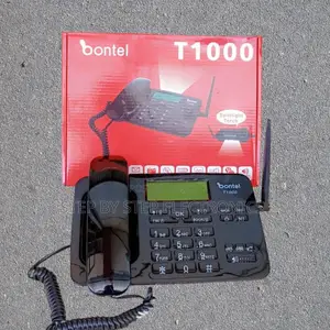Dual Sim Bontel T1000 GSM Wireless Deskphone With Volume Control