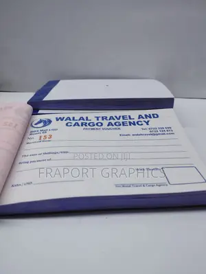 A6 Size Carbonated Receipt Books
