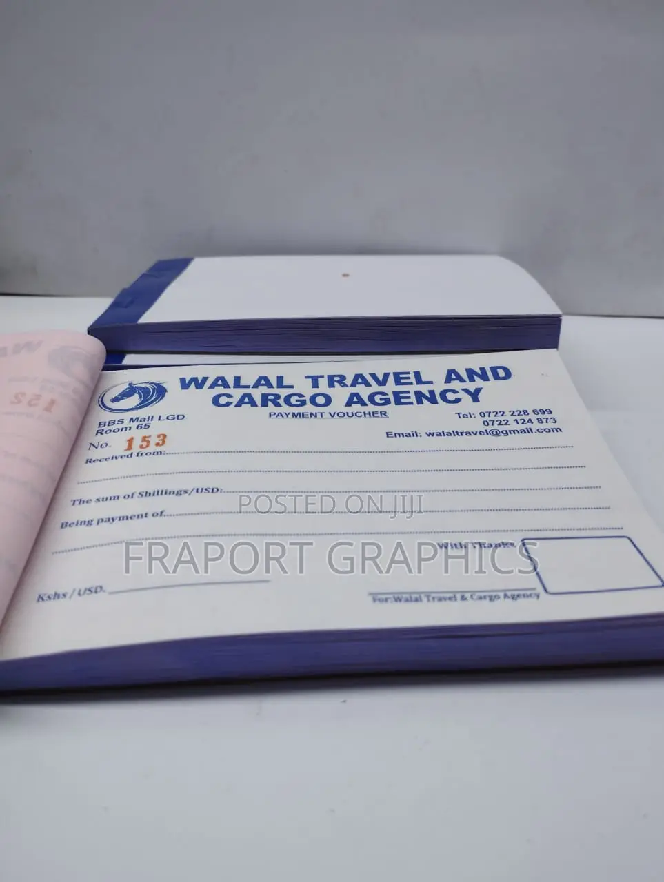 A6 Size Carbonated Receipt Books