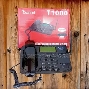 Powerful Bontel T1000 GSM Deskphone – Dual Sim, With Sd Card Support