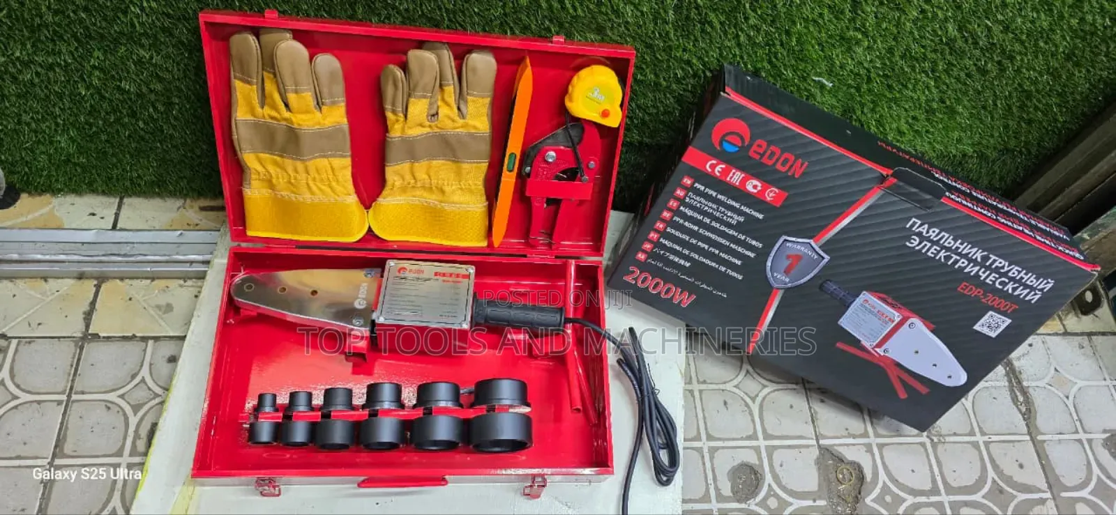 Edon 2000 Watts PPR Welding Machine Set