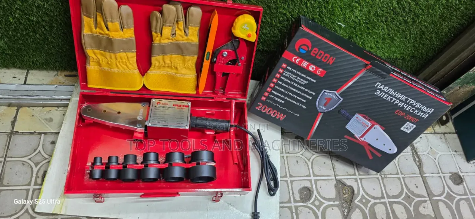 Edon 2000 Watts PPR Welding Machine Set