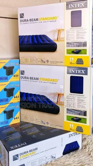 5by6 Intex Inflatable Mattress. New