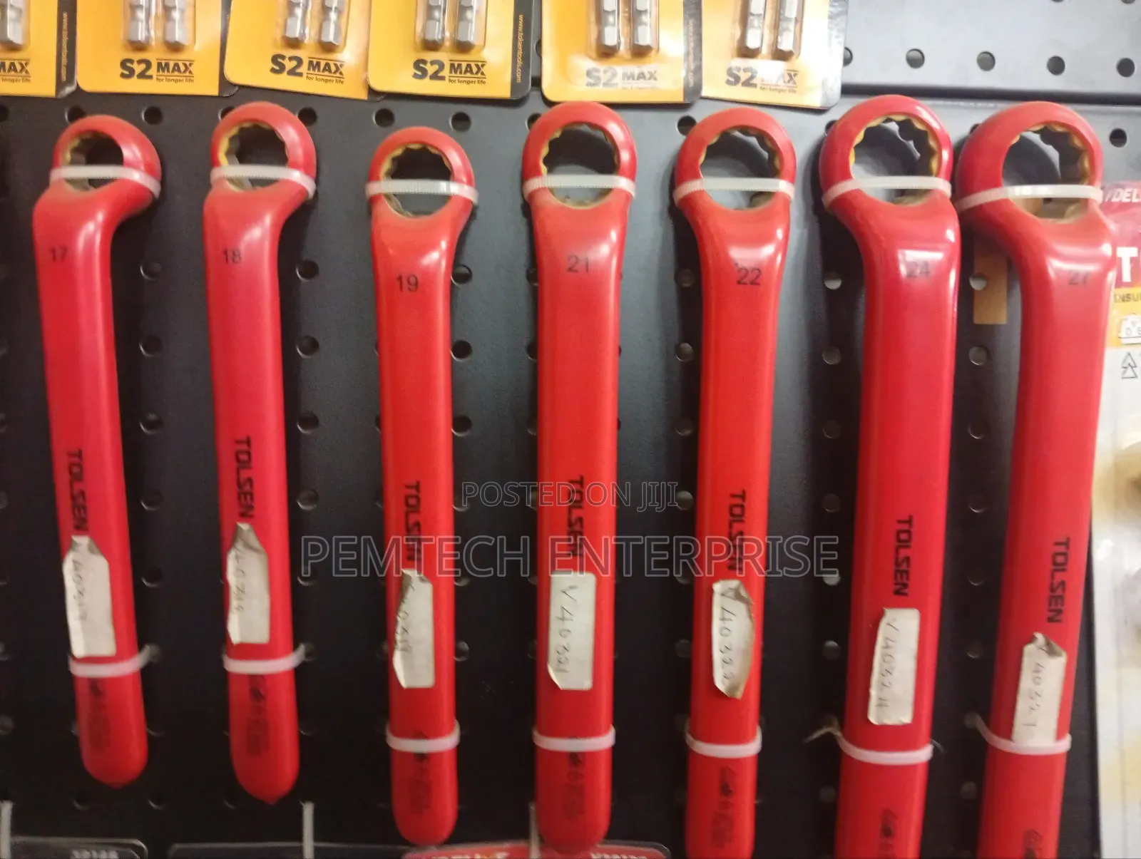 Tolsen Vde 1000v Dipped Insulated Ring Wrenches