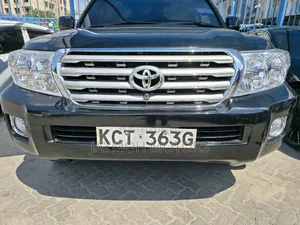 Toyota Land Cruiser 2012 Black