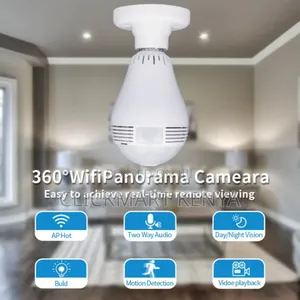 Wireless CCTV Bulb Camera Nanny Camera