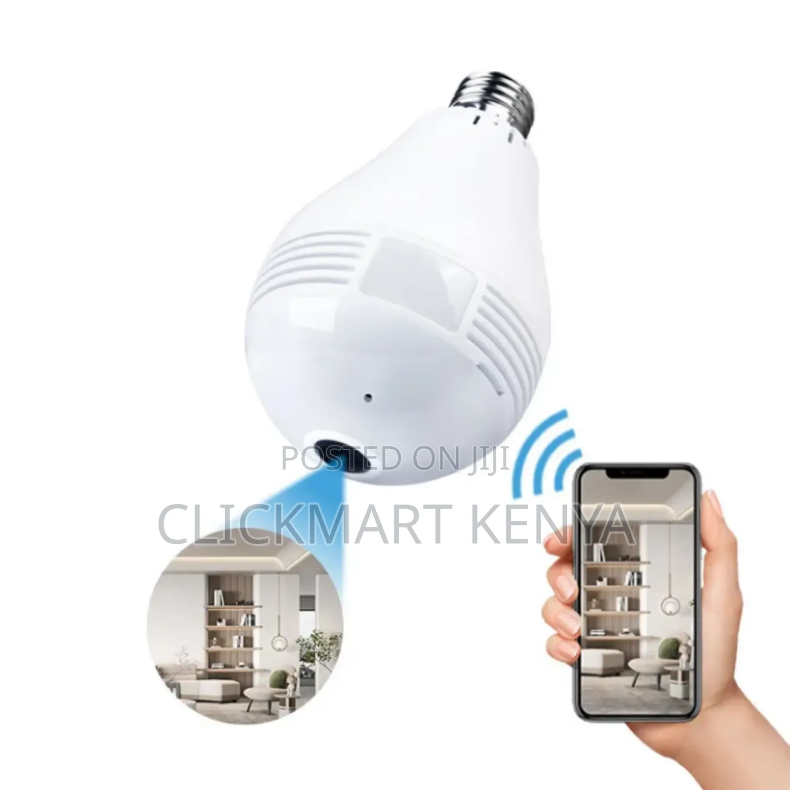 Wireless CCTV Bulb Camera Nanny Camera