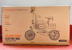 Porodo Lifestyle Folding Urban Electric Bike (Model Lfs083).