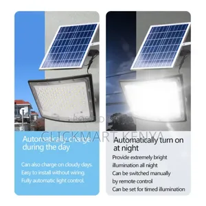100w Solar Floodlight Outdoor Waterproof Security Ligh