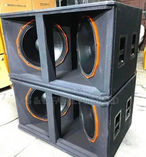 Pd 1852 Double Bass Speakers
