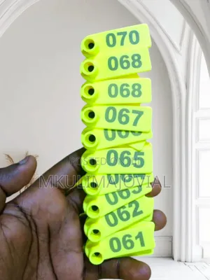 Identification Ear Tags For Goats -slim Design