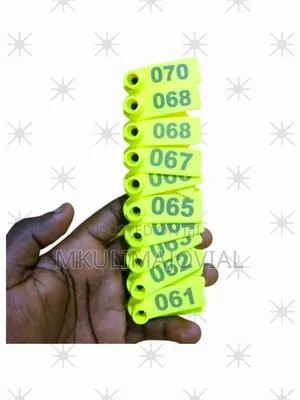 Livestock Slim Ear Tags- Sheep Goats Use