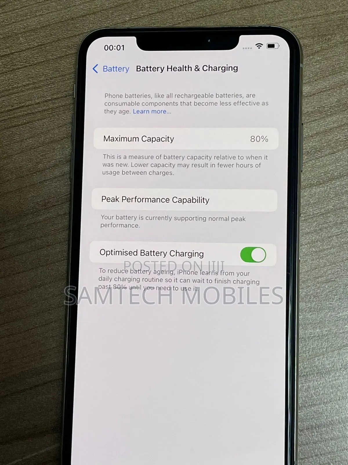 Apple iPhone XS Max 256 GB White