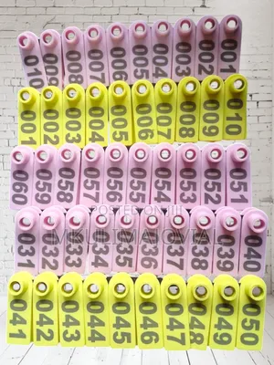 Easy Apply Slim Ear Tags For Sheep Goats Livestock Farmers