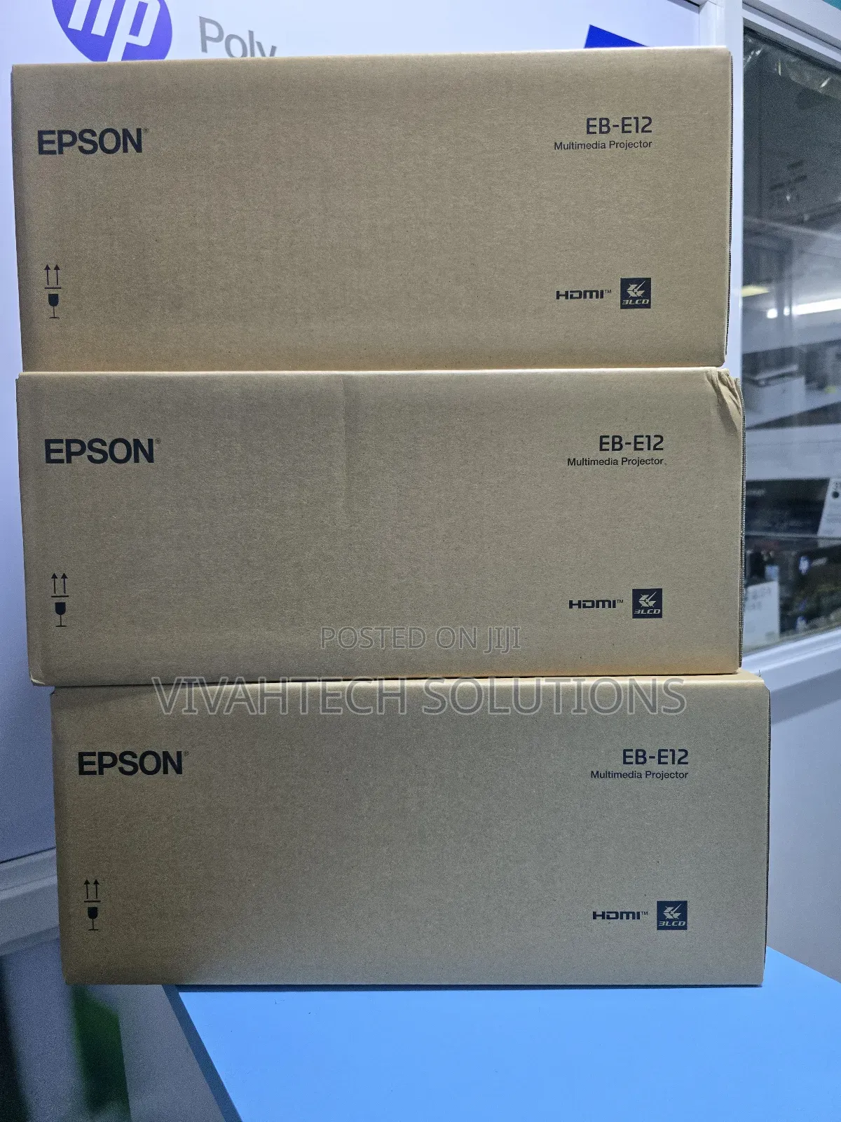 Epson Eb-E12 Projector Epson 3600 Lumens Eb-E12 New Projector