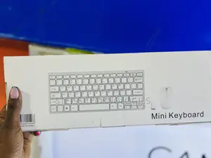 White Wireless Mini Keyboard