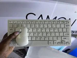 White Wireless Mini Keyboard