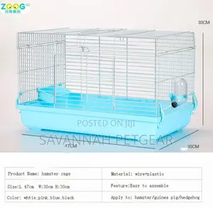 Syrian Wire Hamster Cage for Hamster; Hedgehog
