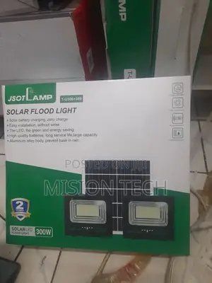 Jsot Lamp T-U300+300 Solar Flood Light, * 