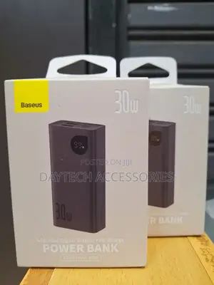 Baseus Adaman2 Digital Display Fast Charger Power Bank 10000mah 30w.