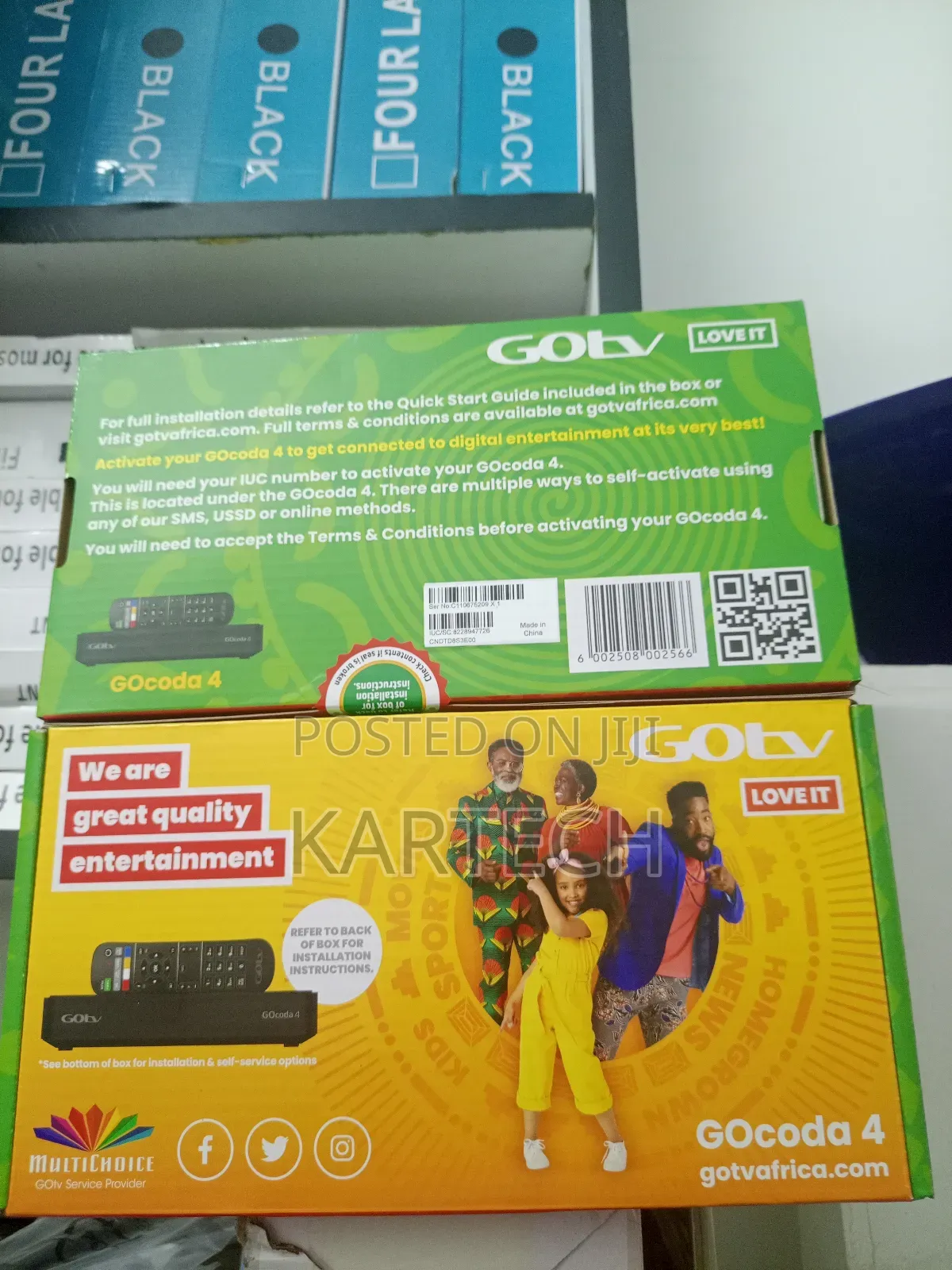 Gotv Gocoda 4 Decoder, a Digital Tv Decoder From Multichoice.