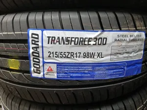 215/55 R 17 Goddard Tyres.