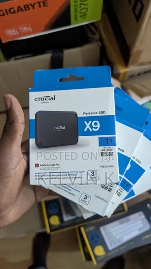 Crucial X9 1tb Portable External SSD