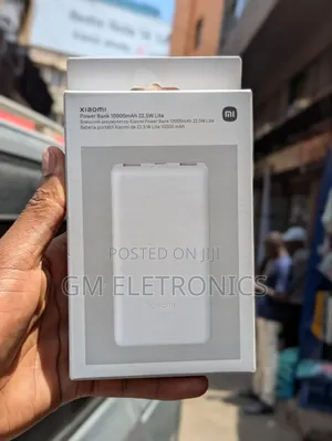 Original Xiaomi 10000mah 22.5w Lite Power Bank- White.