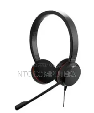 Jabra Evolve 20 Ms Stereo Usb-a Headband, Noise Cancelling,