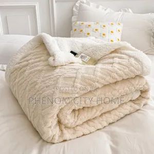 Extra Warm Flannel Sherpa Blankets Available