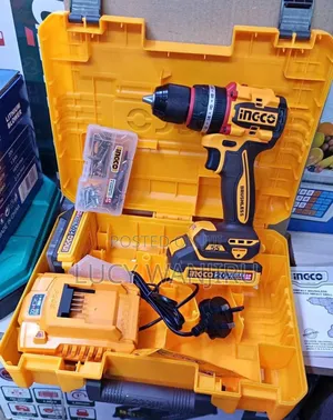 Ingco Cordless Drill 20v / Rechargeable Ingco Drill Cordless 20v