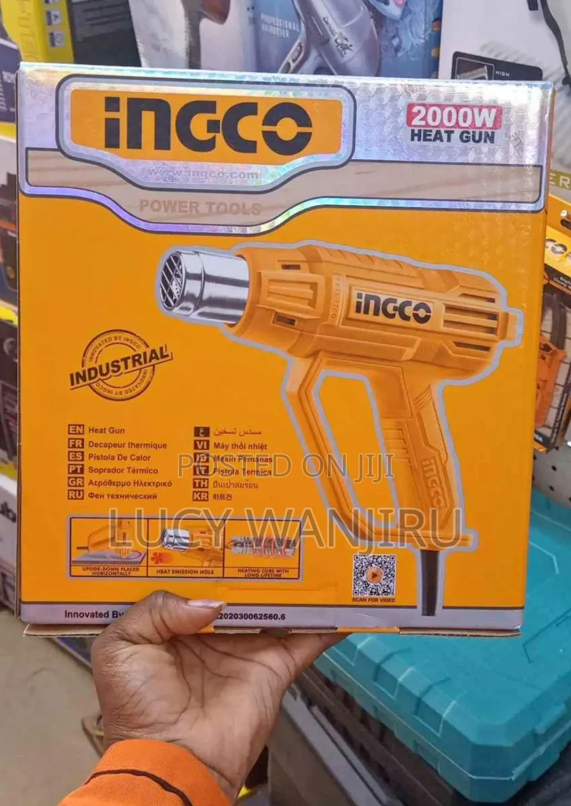 Heat Gun Ingco 2000 Watts