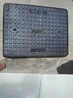 Cast Manhole. Cover