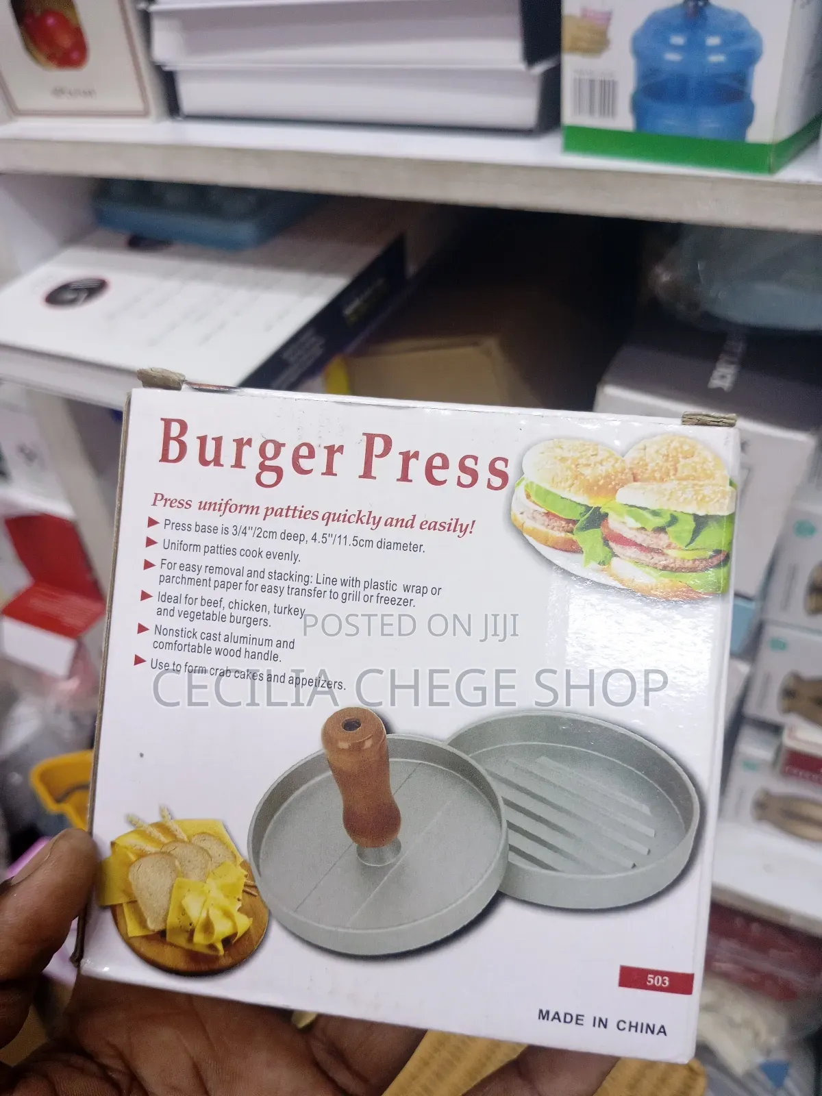Burger Presser Steel