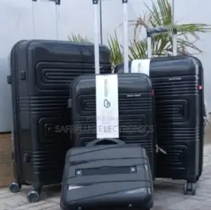 Travel Briefcases - 4 in-1 Unbreakable Rubber Suitcase