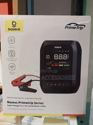 Baseus Primetrip Super Energy 4-in-1 Multifunctional Car Jump Starter
