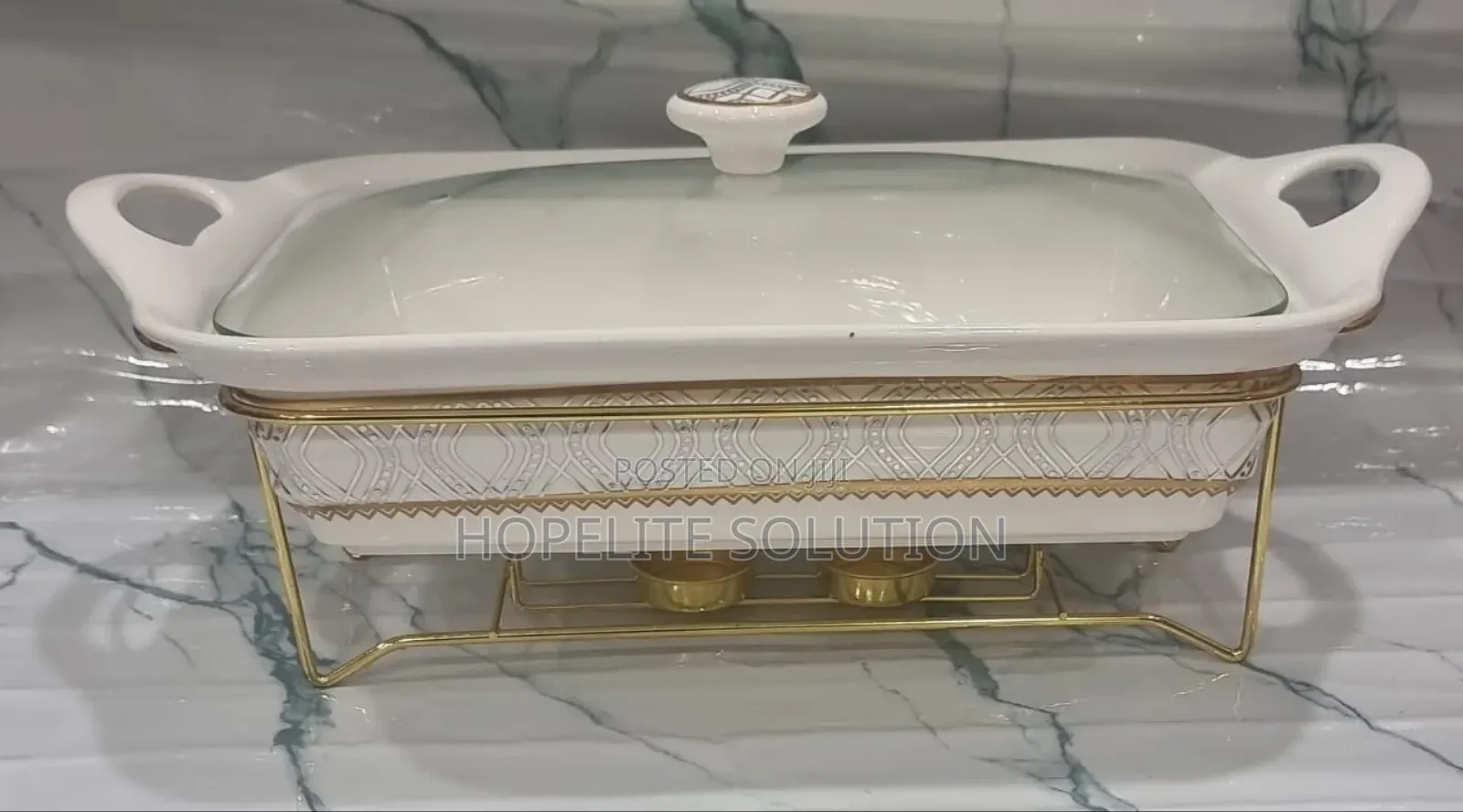 Single Ceramic Chaffing Dish