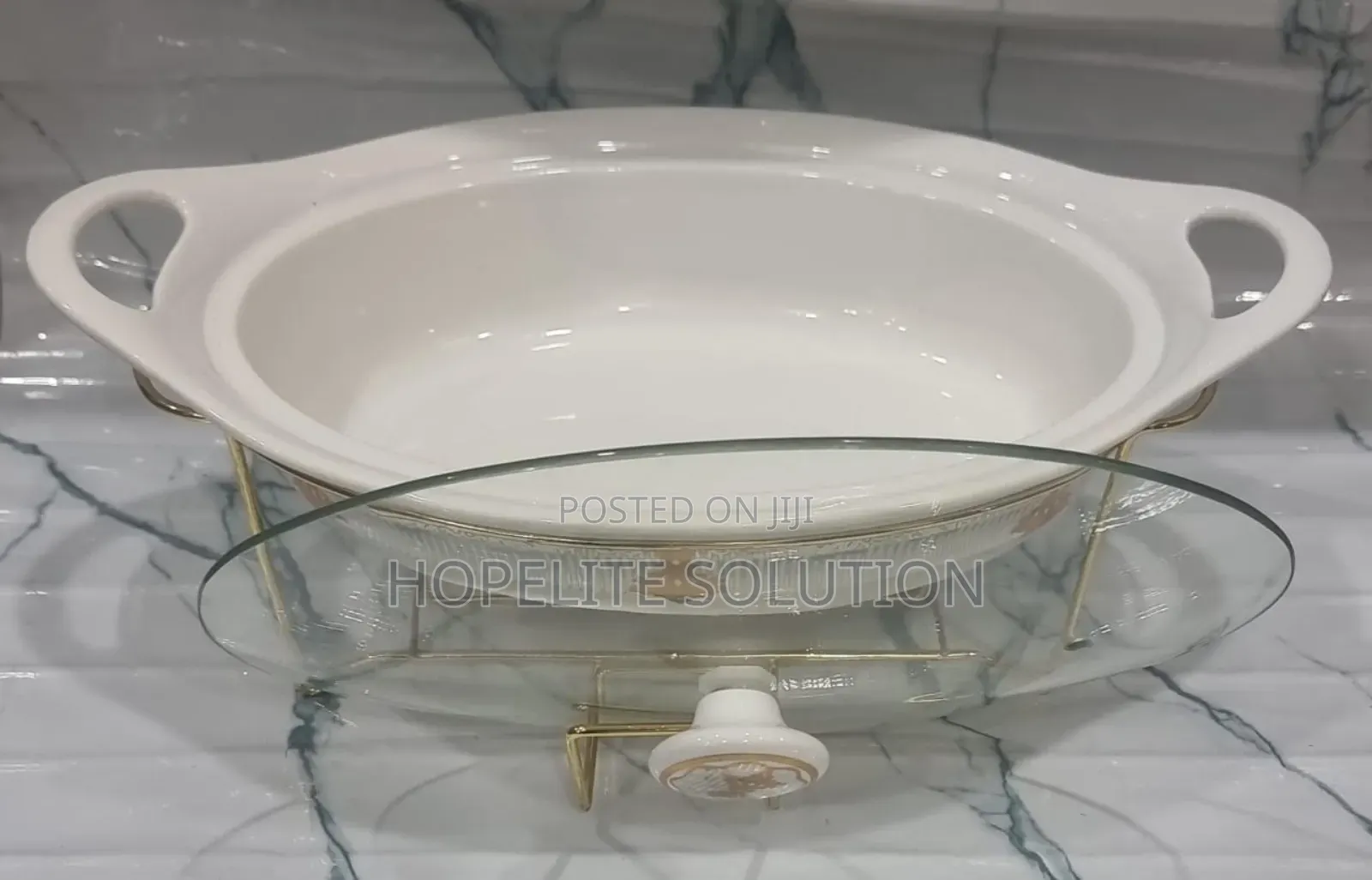 Single Ceramic Chaffing Dish