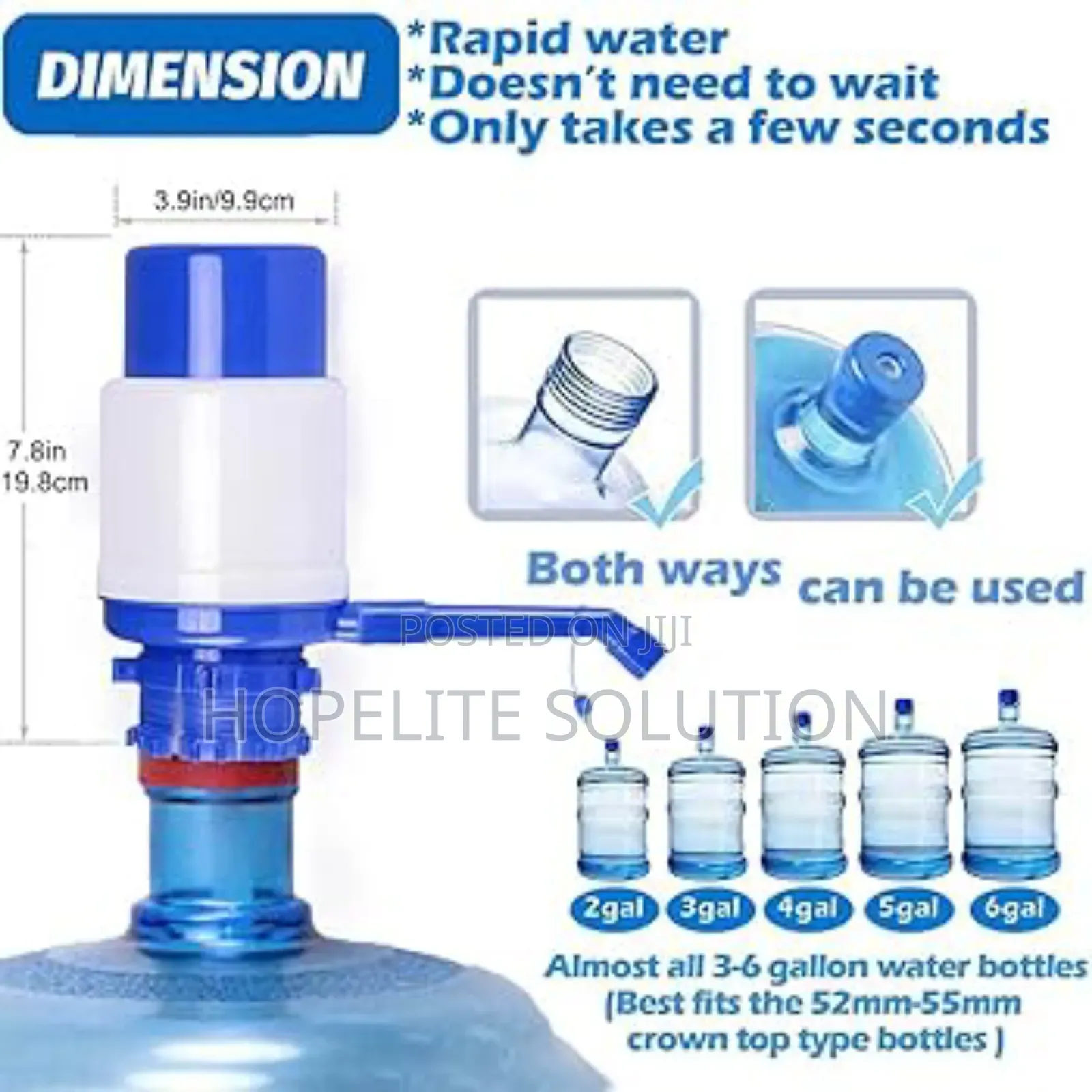 Hand Press Water Dispenser Pump