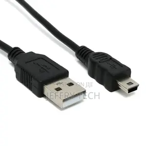 5metre Usb-a to Usb Mini-B Cable - Black