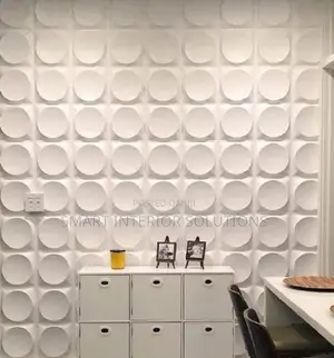 Circular Patterned 3d Wall Panels