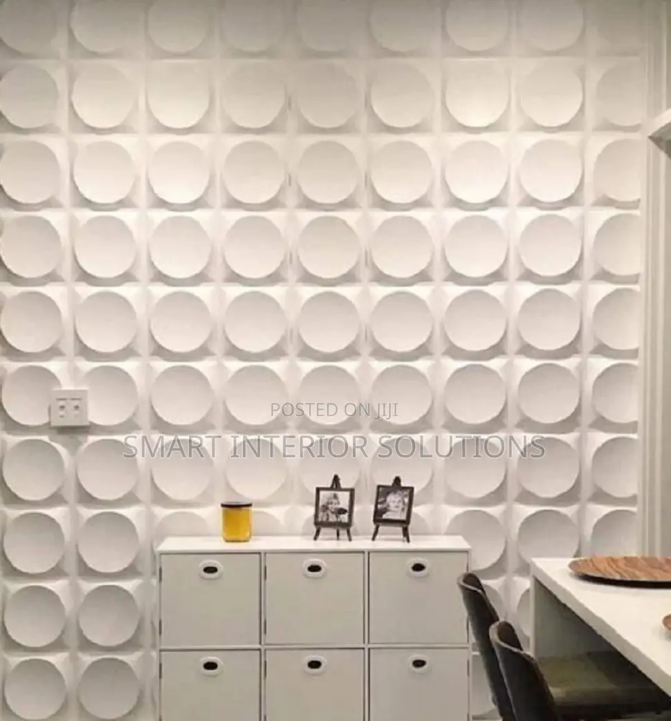 Circular Patterned 3d Wall Panels