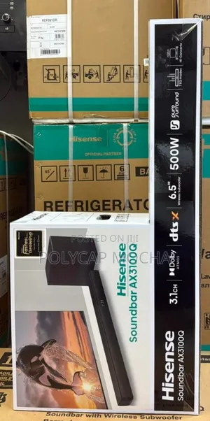 Hisense Ax3100q 3.1 Channel 500w Soundbar