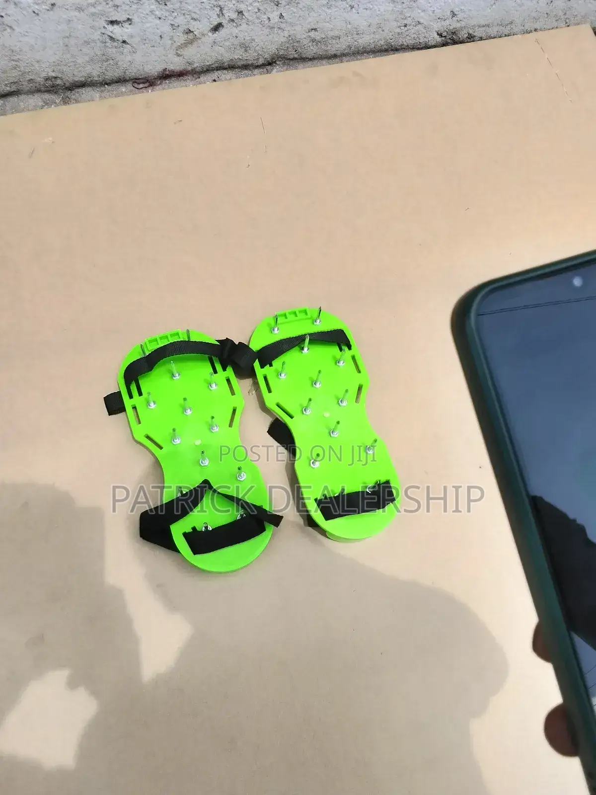 Spiked Shoes for Expoxy