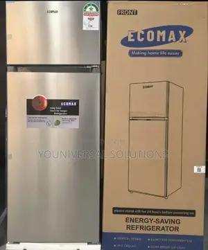 Ecomax 230 Litres Dark Silver Double Door Refrigerator