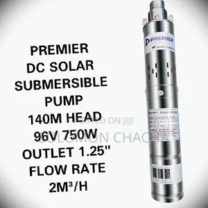 Premier 140m 96v 750w Dc Solar Submersible Pump Best Quality