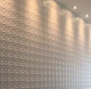 White Modern 3d Wall Panels